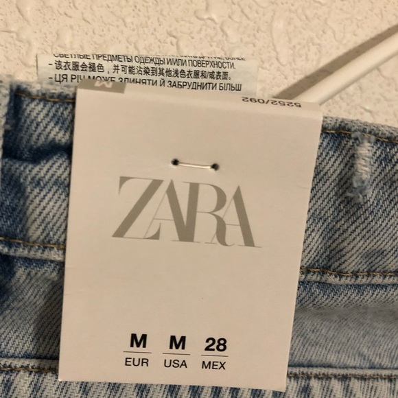 Zara Mini Jean Skirt - Picture 8 of 9